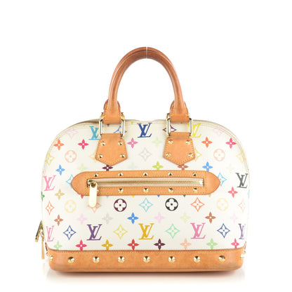 Louis Vuitton Monogram Multicolor Alma White 1 of 11