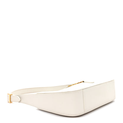Saint Laurent Smooth Calfskin Le 5 A 7 Hobo Crema Soft 3 of 9