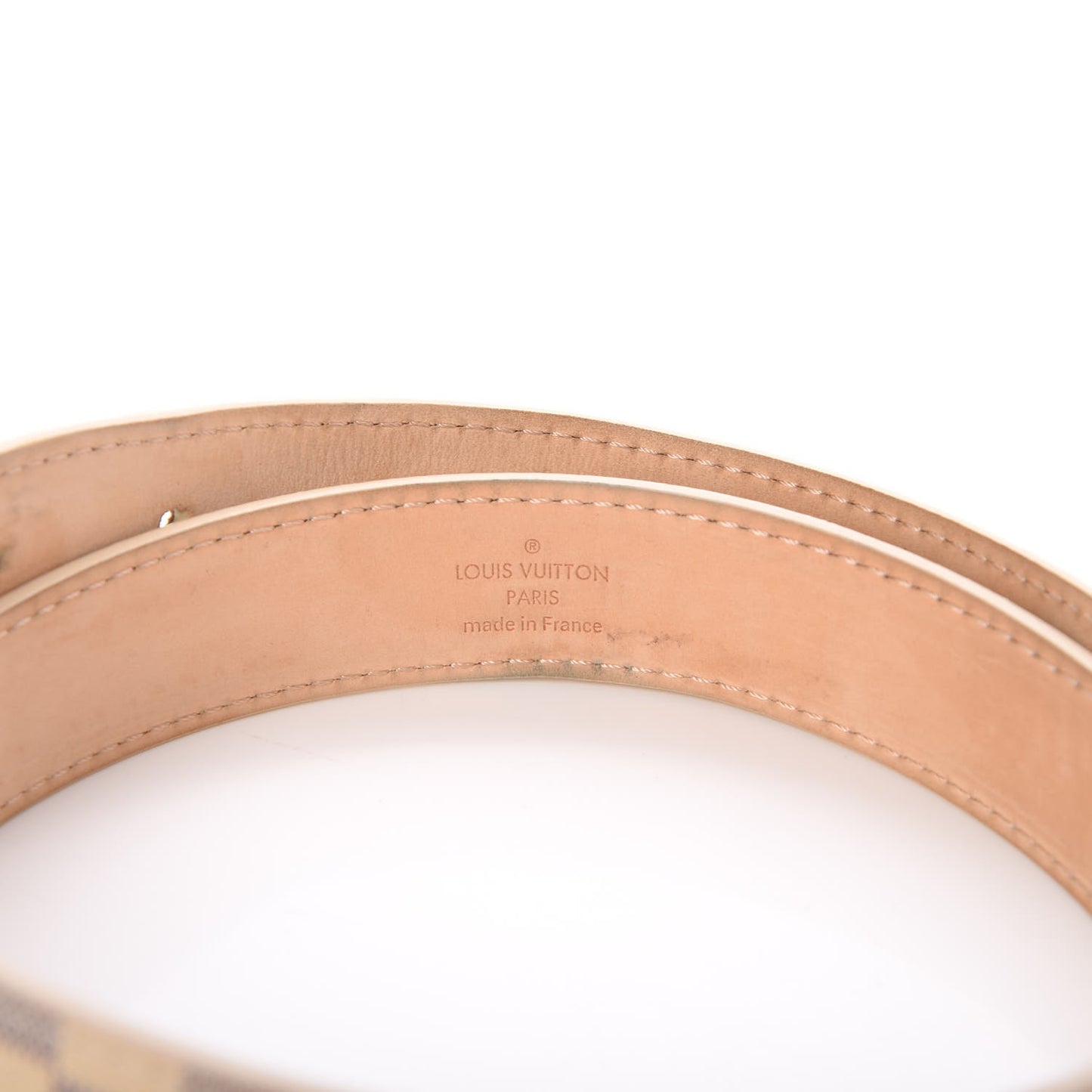 Damier Azur 25mm Belt 80 32
