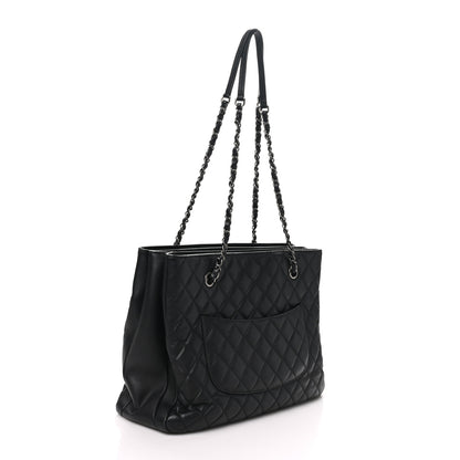 Chanel Caviar Quilted Urban Companion Shopping Tote Black 2 of 10