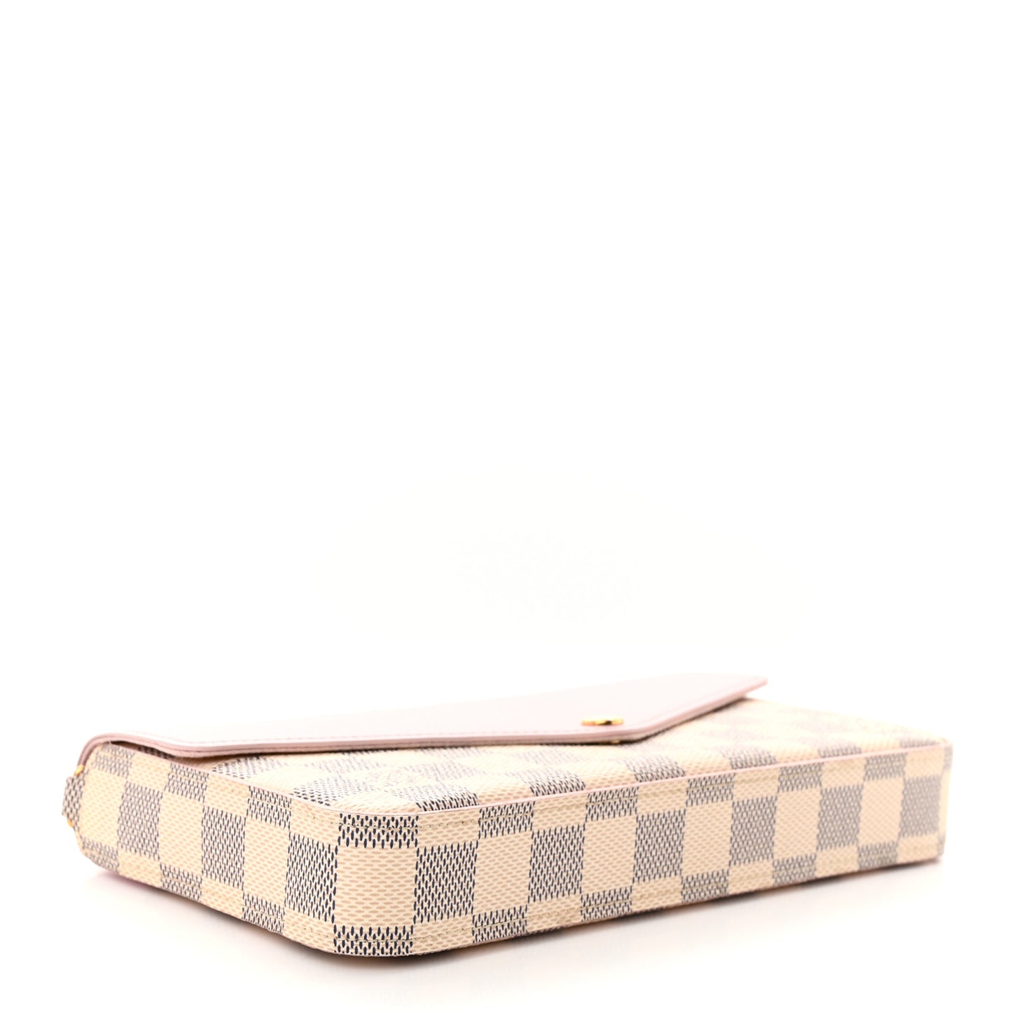 Damier Azur Calfskin Pochette Felicie Eau De Rose