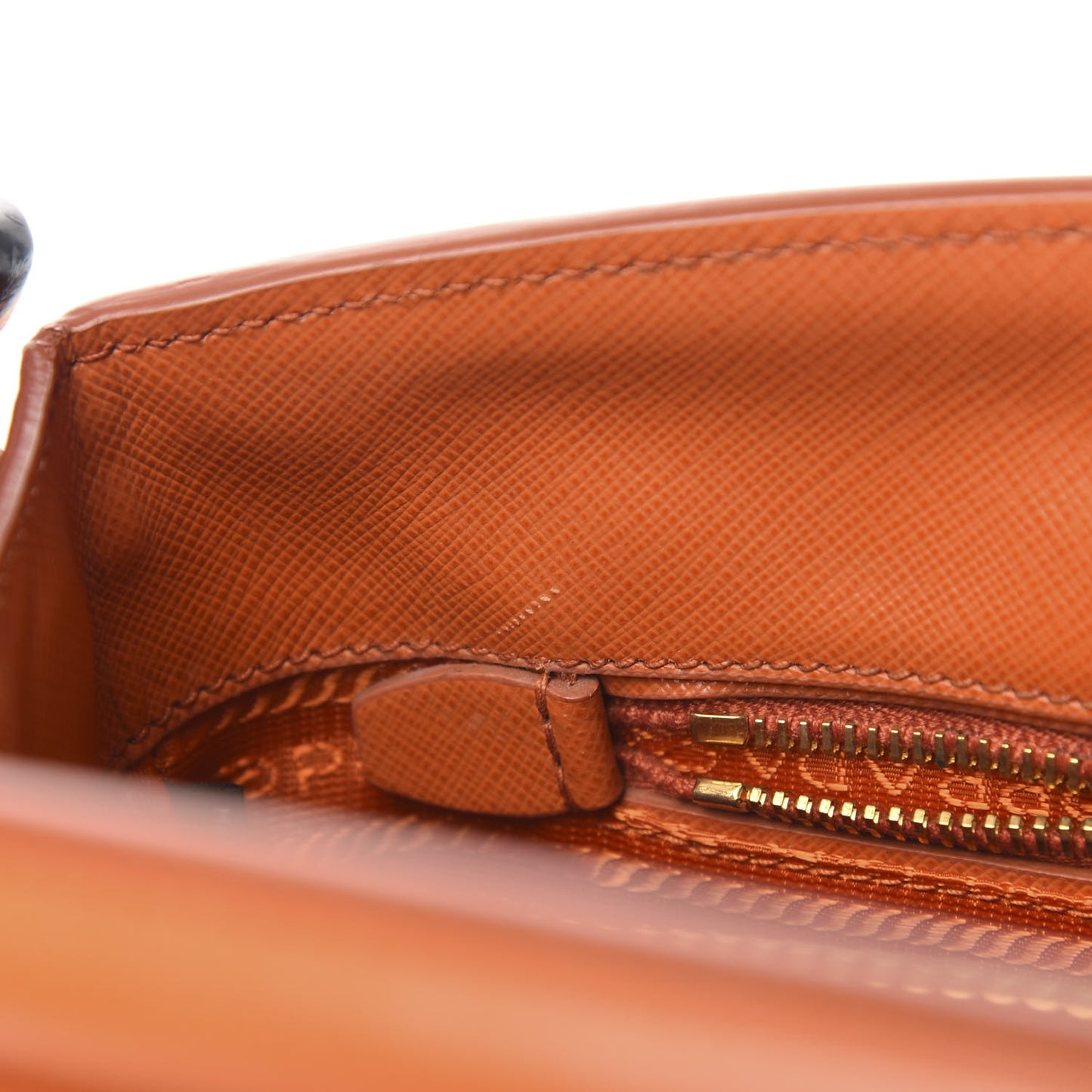 Saffiano Lux Parabole Tote Papaya