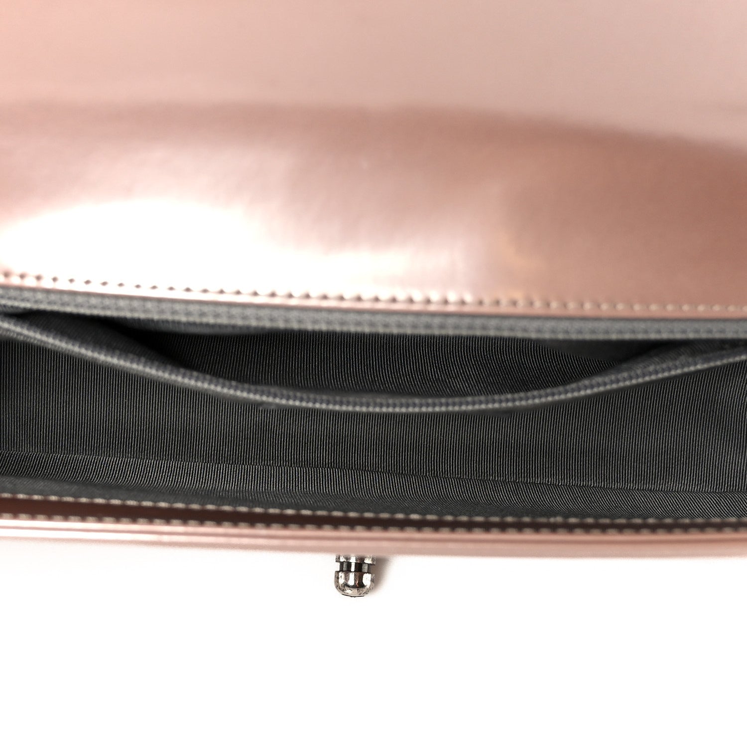 Chanel Iridescent Glazed Calfskin Medium Boy Flap Light Pink 5 of 10