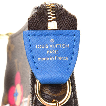 Louis Vuitton Monogram 2019 Christmas Animation Mini Venice Pochette Accessories Blue 6 of 8