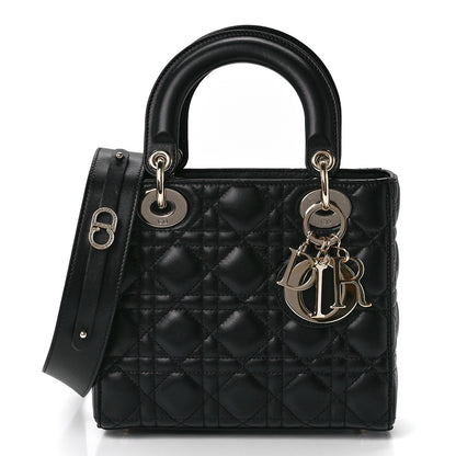Christian Dior Lambskin Cannage Small My ABCDior Lady Dior Black 1 of 11