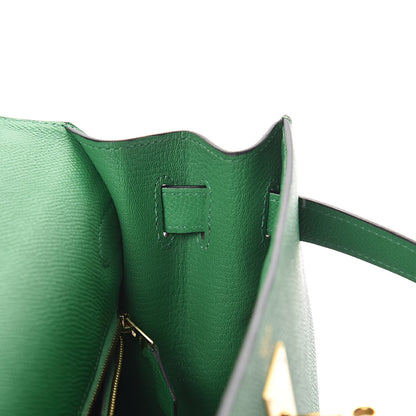 Hermes Epsom Kelly Sellier 32 Bamboo 20 of 34