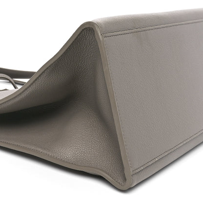 Celine Grained Calfskin Cabas 16 Bag Smokey Taupe 8 of 9
