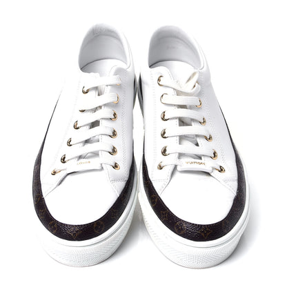 Louis Vuitton Monogram Womens Stellar Sneakers 38.5 White 5 of 10