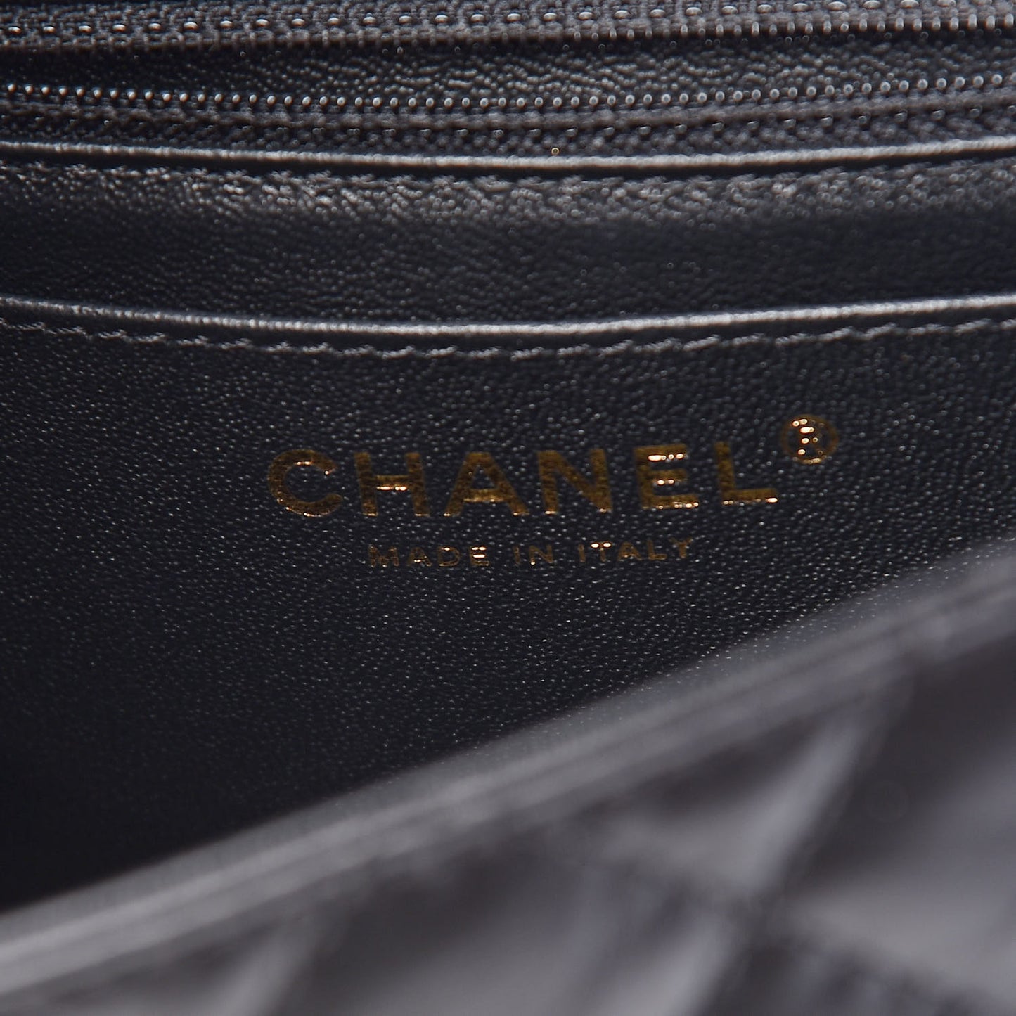 Aged Calfskin Quilted 2.55 Reissue 224 Flap Black