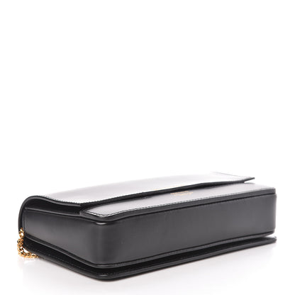Burberry Calfskin Grace Chain Clutch Black 4 of 15