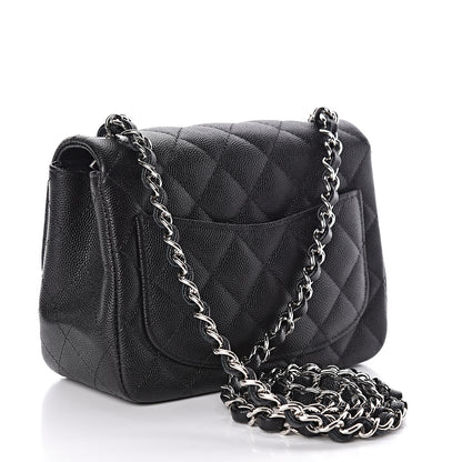 Chanel Caviar Quilted Mini Square Flap Black 3 of 10