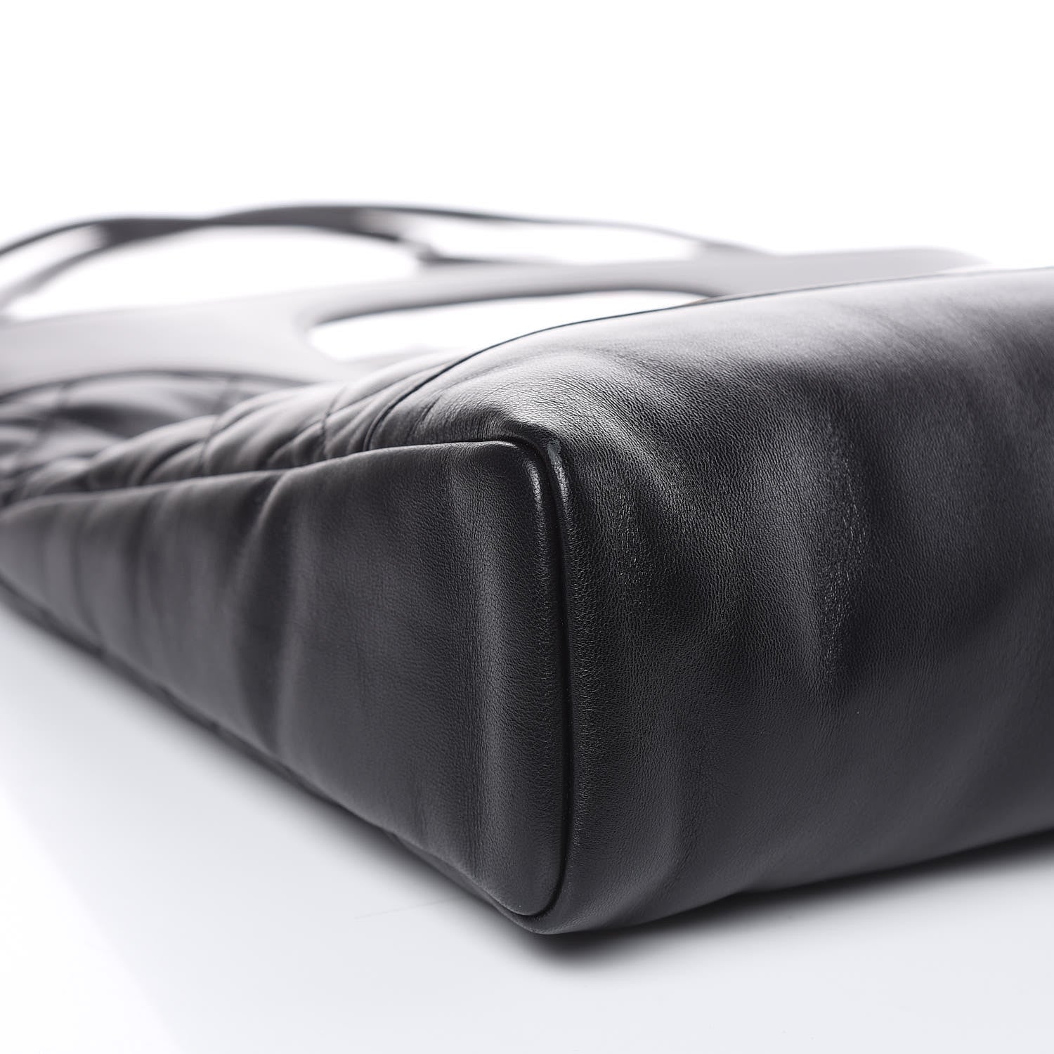 Chanel Lambskin Quilted Large 31 Shopping Bag Black 8 of 12