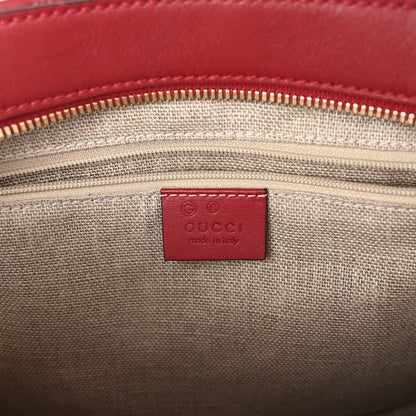 Gucci Soft Microguccissima Medium Crossbody Bag Rosso 6 of 9