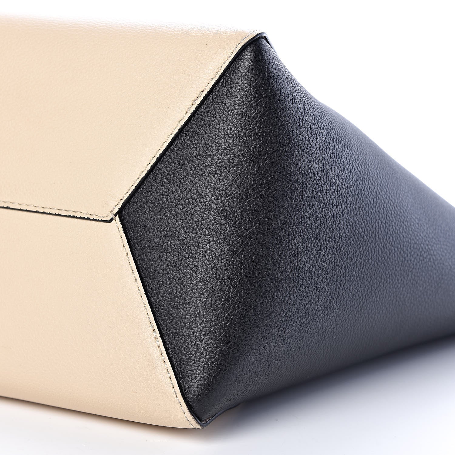 Louis Vuitton Calfskin Lockme Cabas Vanille Black 9 of 9
