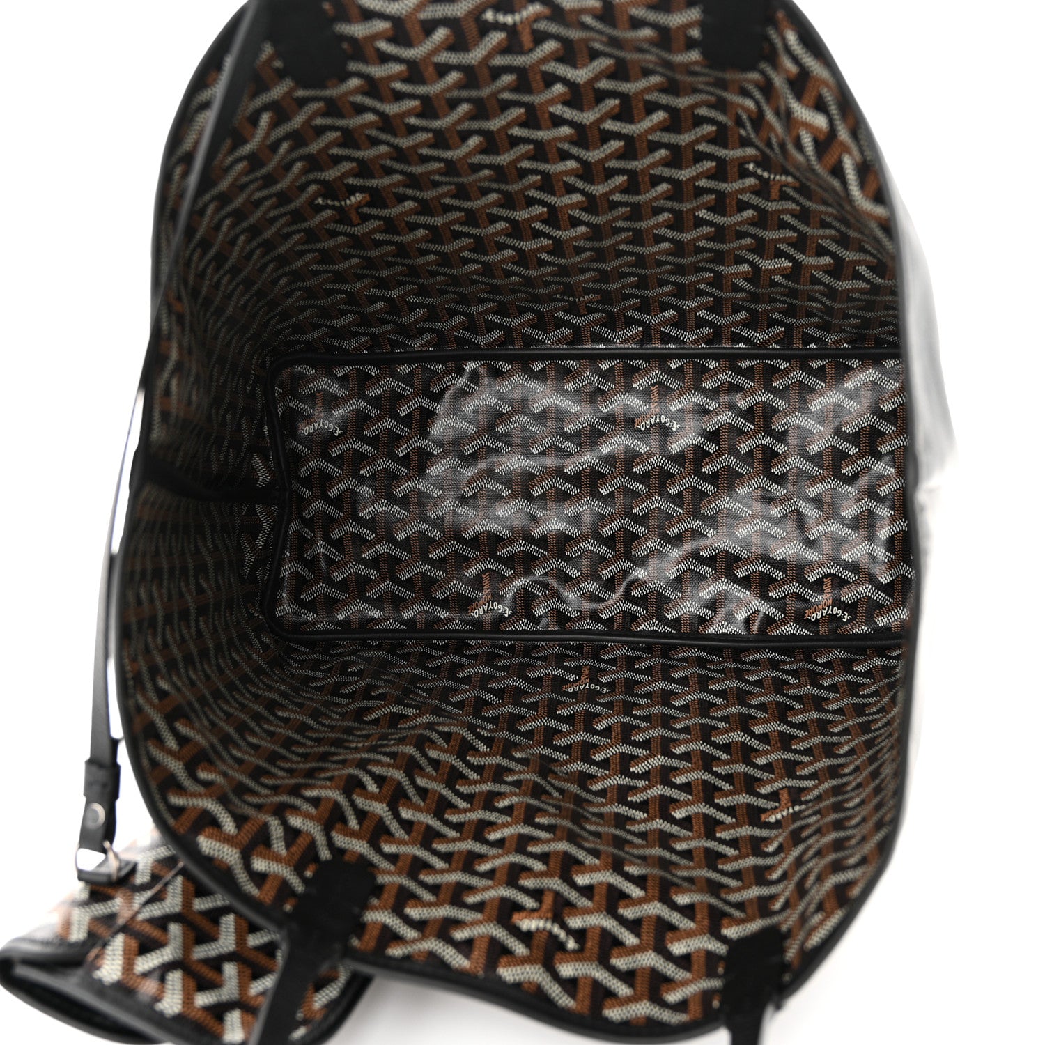 Goyard Goyardine Reversible Anjou PM Black 11 of 19