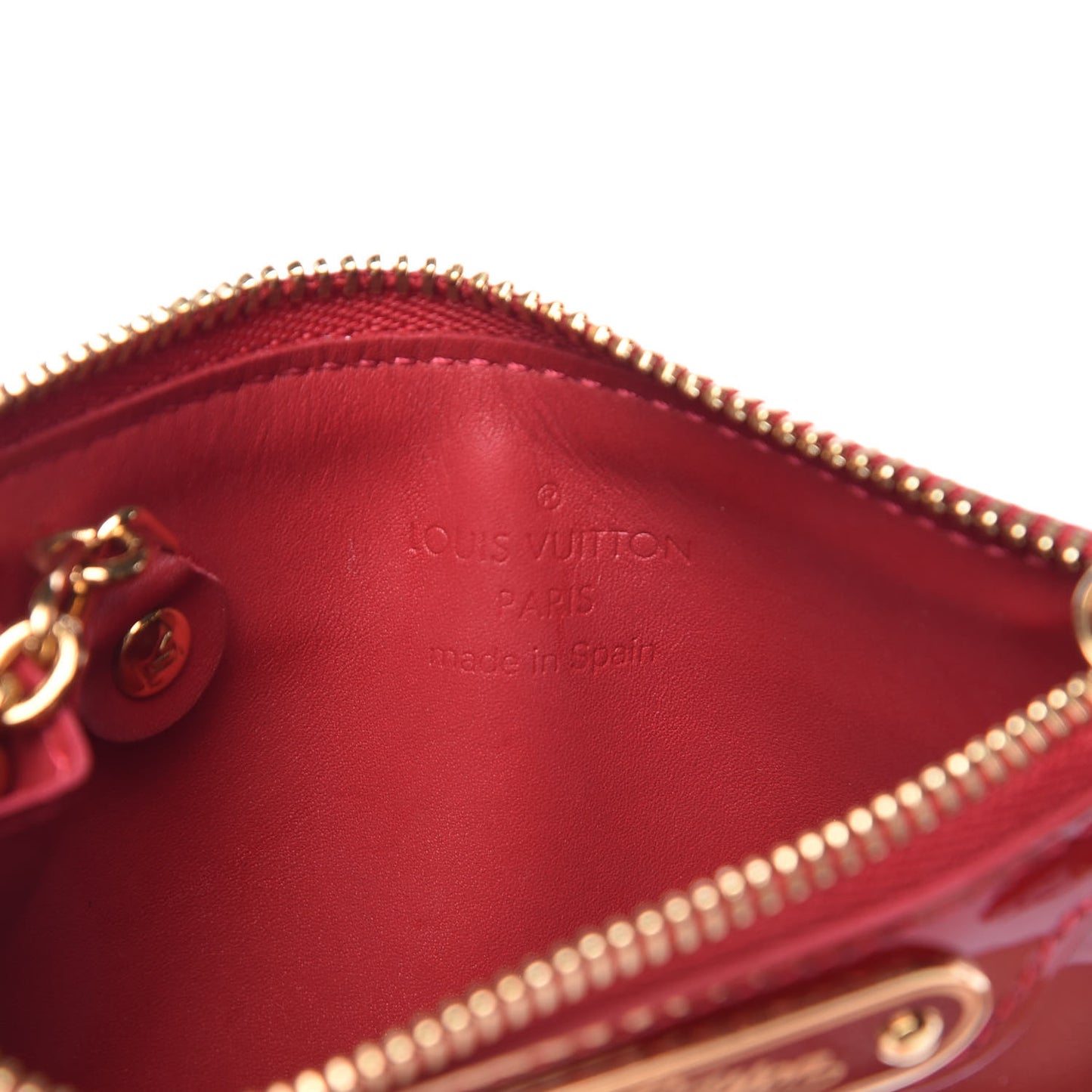 Vernis Key Pouch Pomme D'Amour
