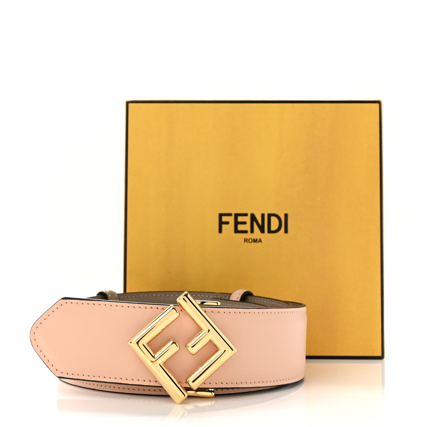 Vitello Cruise Vitello King 40mm FF Diamonds Belt 85 34 Tortota Light Rose