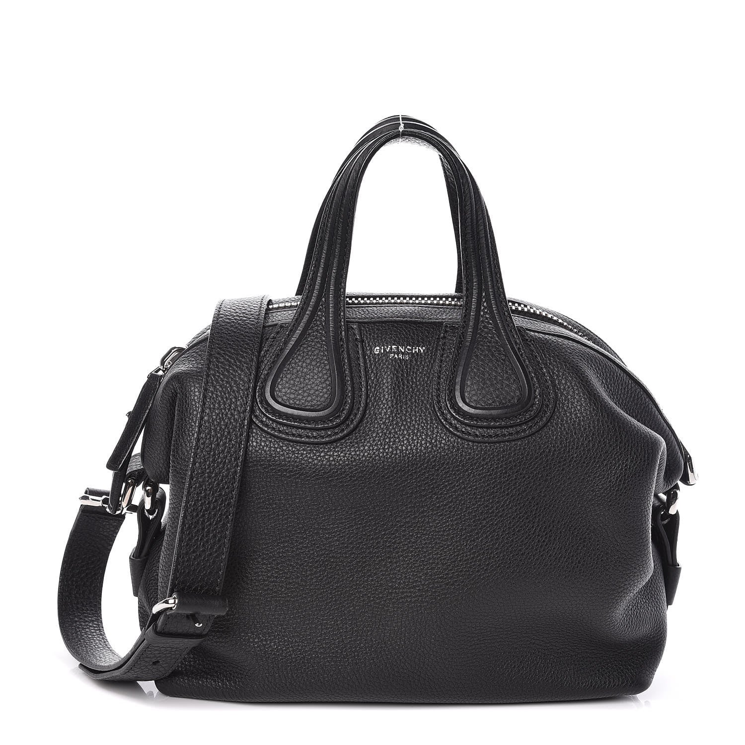 Givenchy Pebbled Calfskin Small Nightingale Black 1 of 9