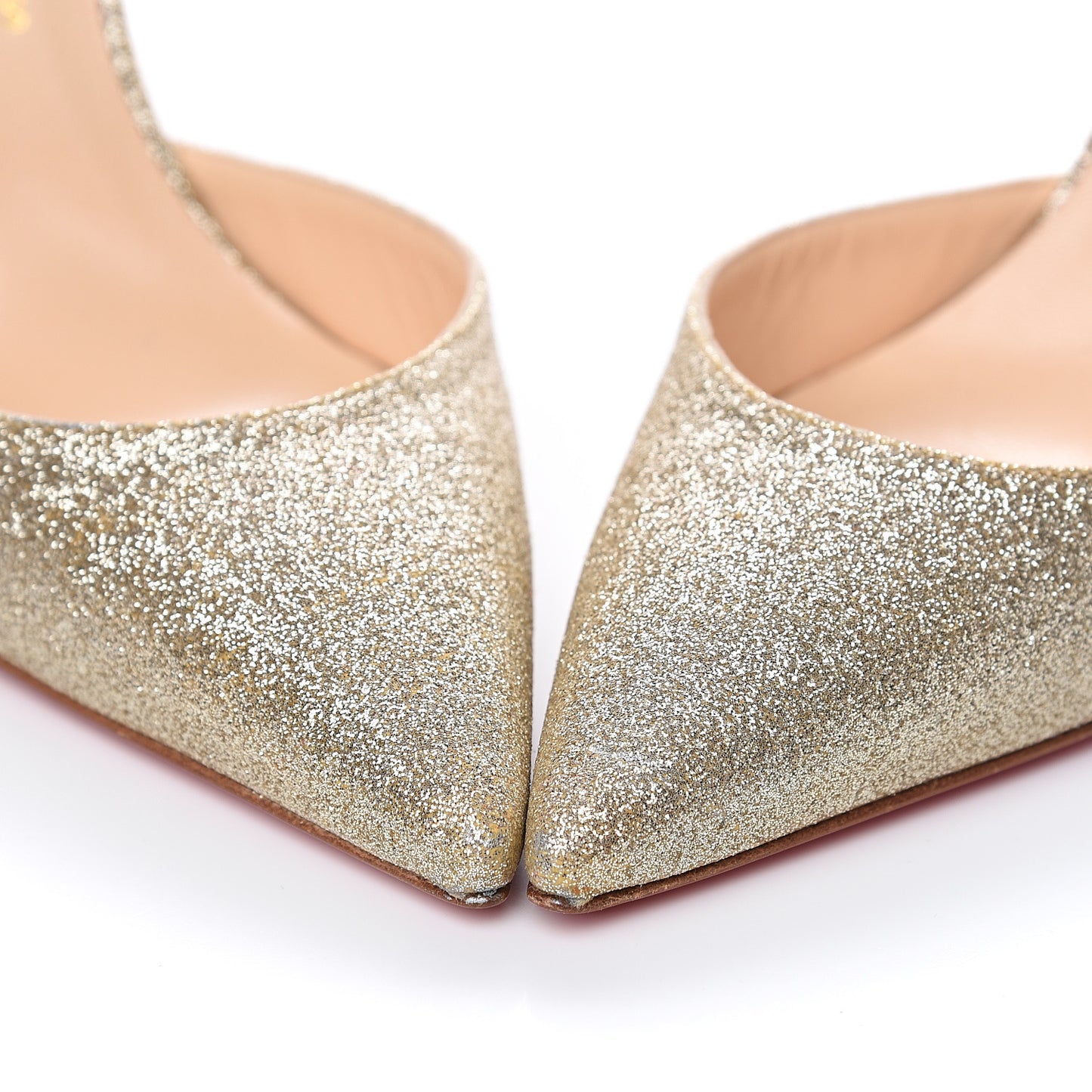 Glitter Ever 100 Pumps 38 Platine