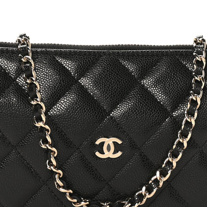 Chanel Caviar Quilted Clutch With Chain Black 8 of 10