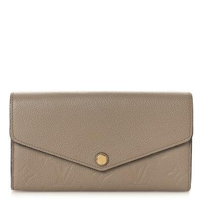 Louis Vuitton Empreinte Sarah Wallet NM Tourterelle 1 of 9