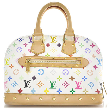 Louis Vuitton Monogram Multicolor Alma White 1 of 9