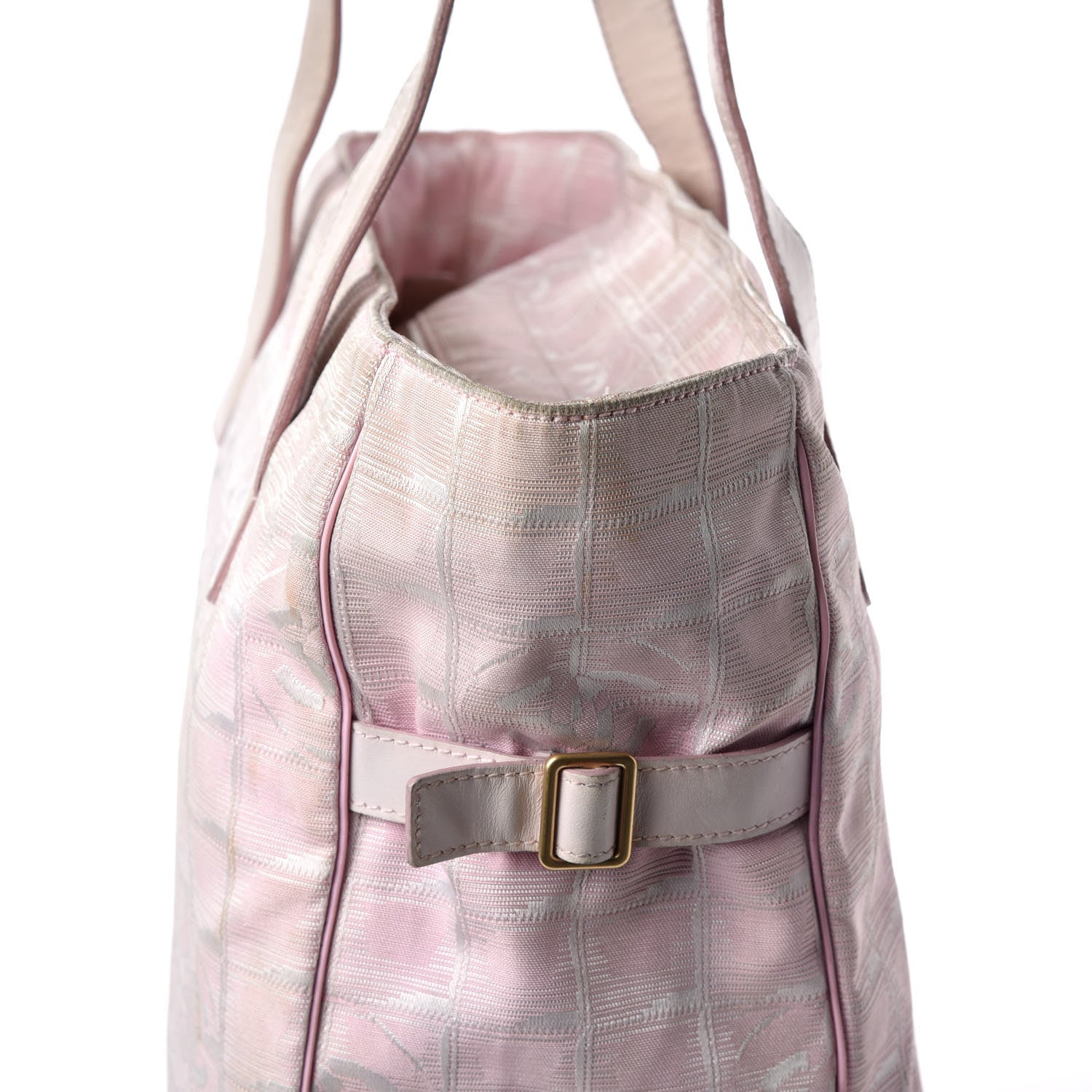 Chanel Nylon Medium Travel Tote Pink 17 of 17