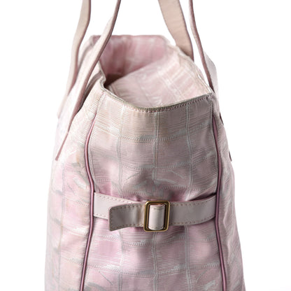 Chanel Nylon Medium Travel Tote Pink 17 of 17