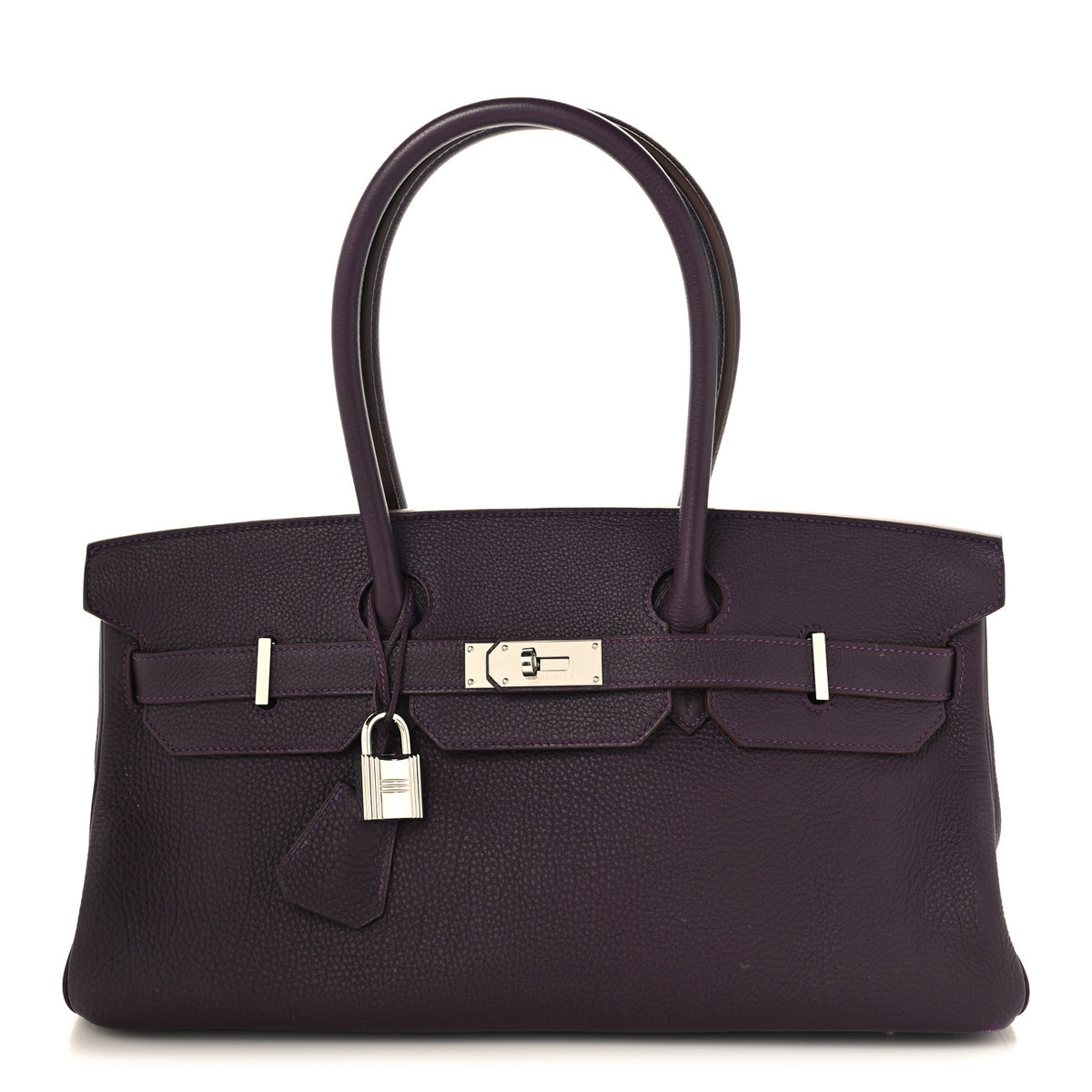 Hermes Togo JPG Shoulder Birkin II 42 Cassis 1 of 13