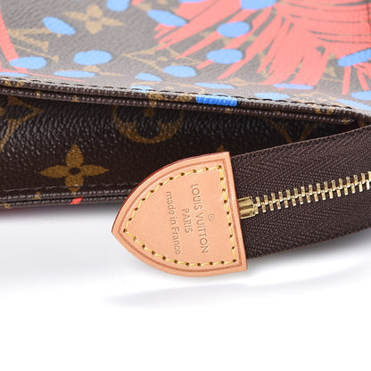 Louis Vuitton Monogram Jungle Dots Toiletry Pouch 26 Coquelicot Denim 6 of 7