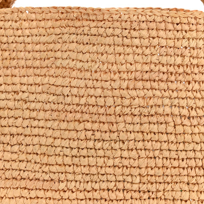 Loewe Raffia Mini Slit Tote Bag Natural Tan 3 of 11