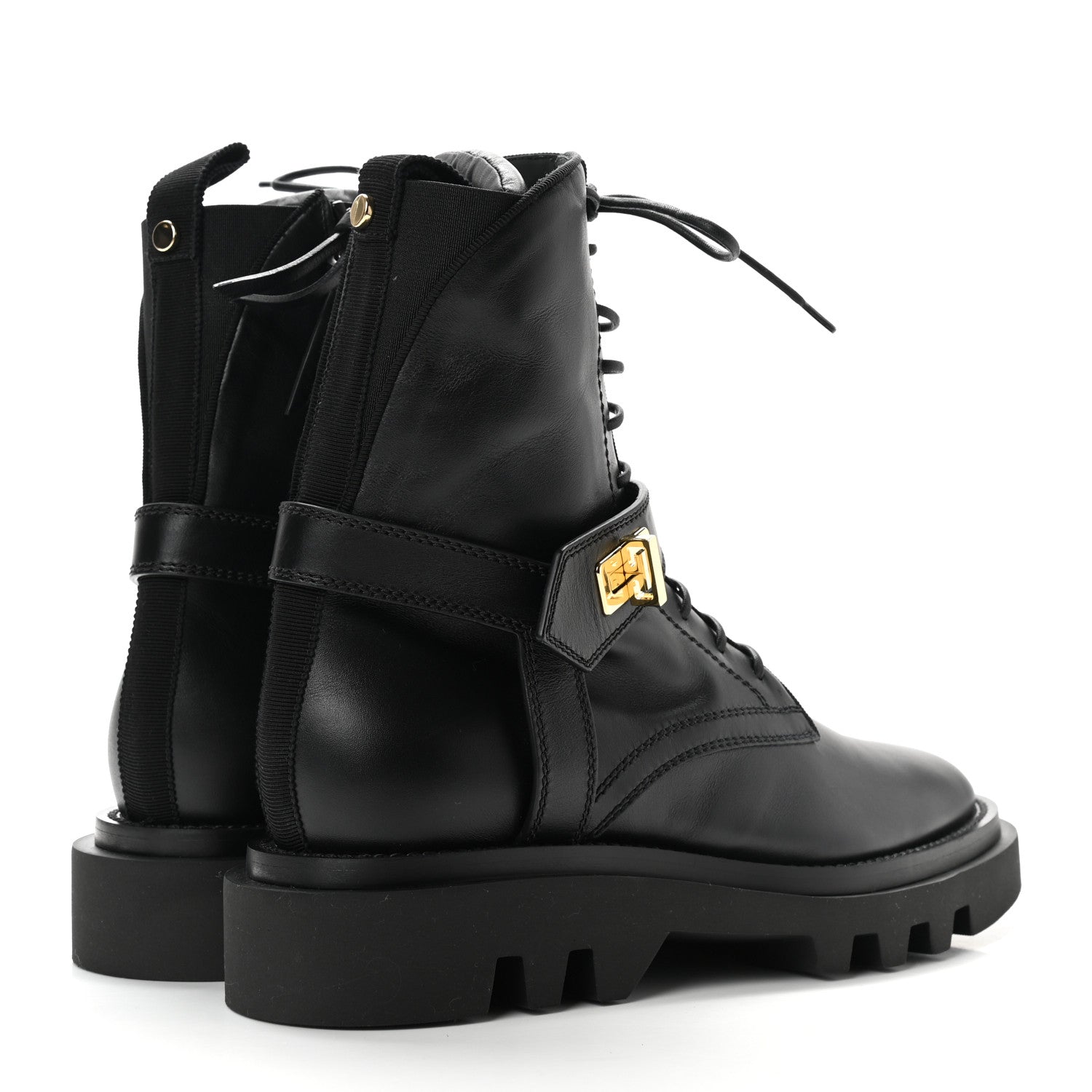 Givenchy Calfskin Eden Ankle Boots 37.5 Black 4 of 7
