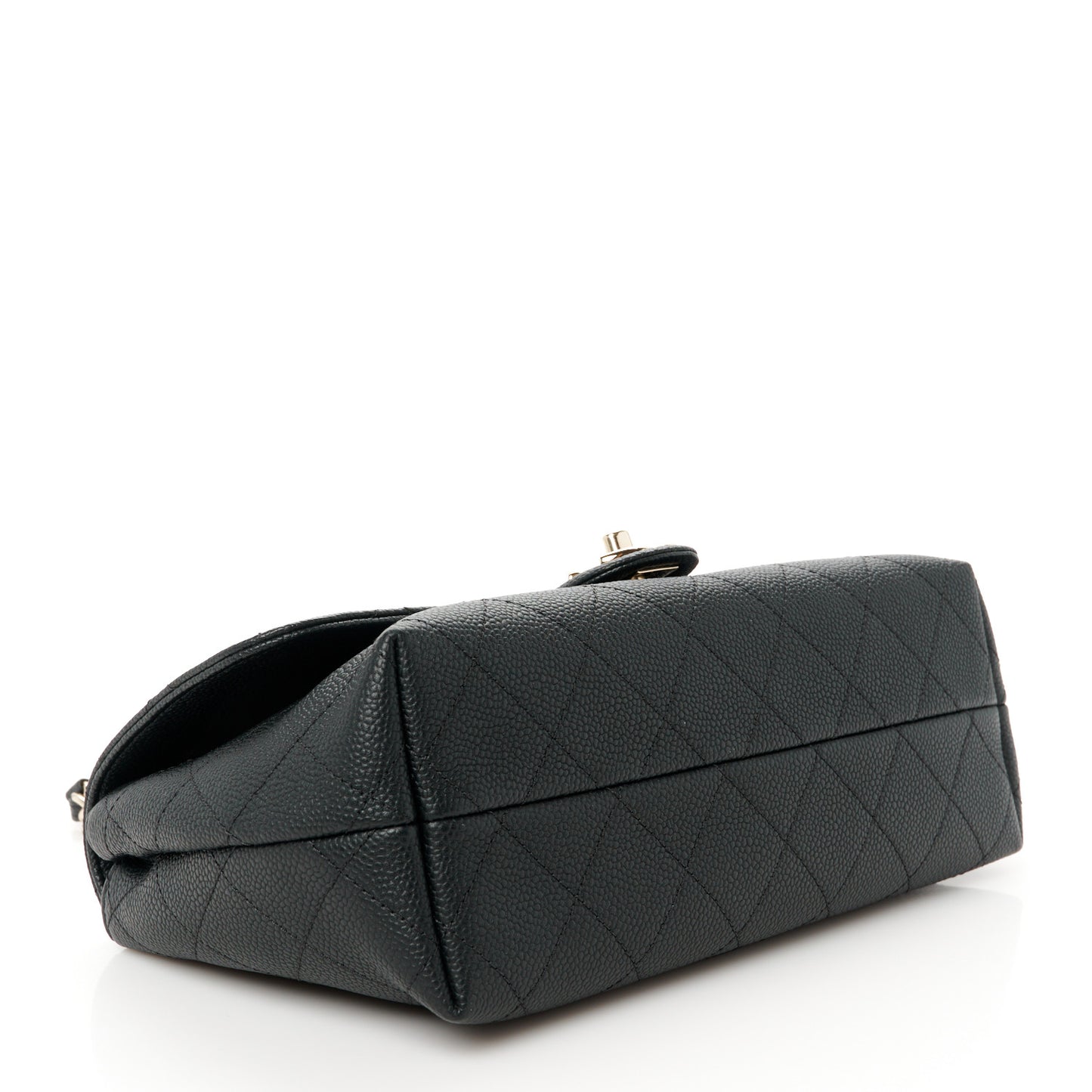 Caviar Quilted City Walk Flap Black