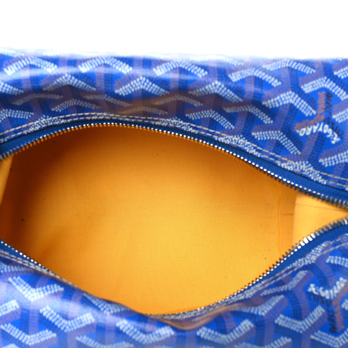 Goyardine Boeing 25 Trousse de Toilette Blue