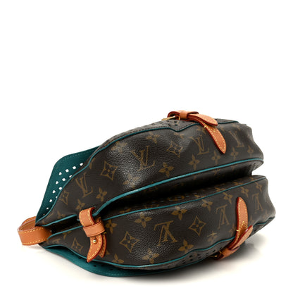 Louis Vuitton Monogram SC Flore Saumur Teal 4 of 10