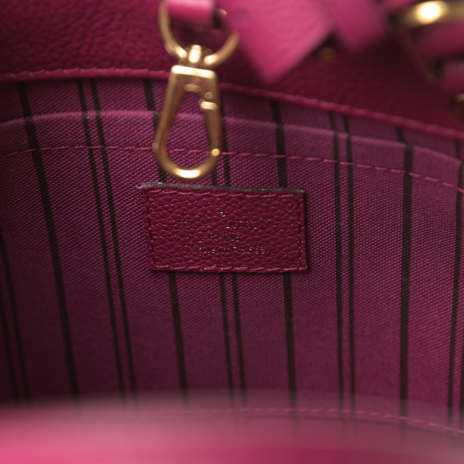Louis Vuitton Empreinte Montaigne BB Grape 6 of 11