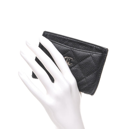 Chanel Caviar Quilted Card Holder Black 2 of 11