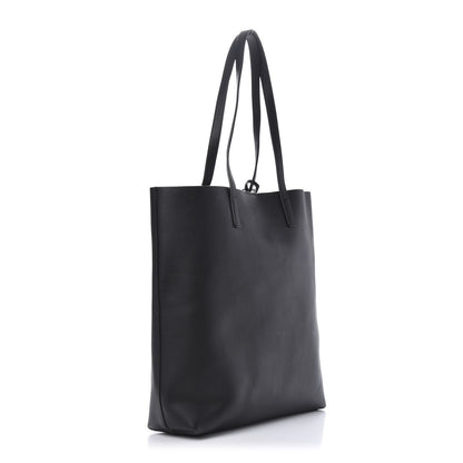 Saint Laurent Calfskin Medium Shopping Tote Black 3 of 9