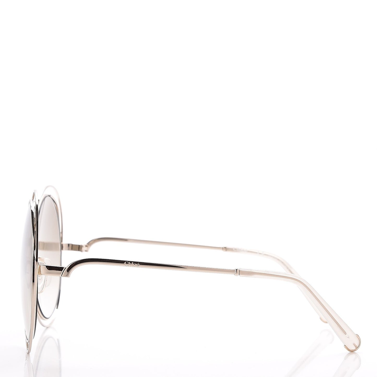 Oversize Round Carlina Oversized Round Sunglasses CE114S Gold Peach Pink