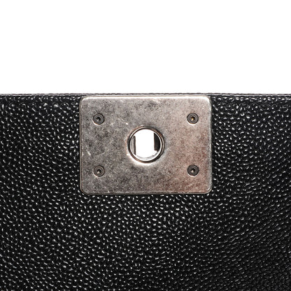 Chanel Caviar Quilted Medium Boy Flap Black 6 of 9
