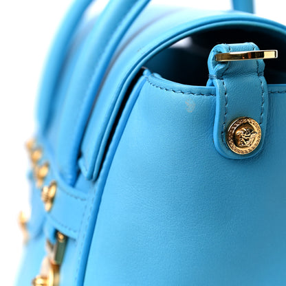 Versace Calfskin Small Day Bag Blue 19 of 22