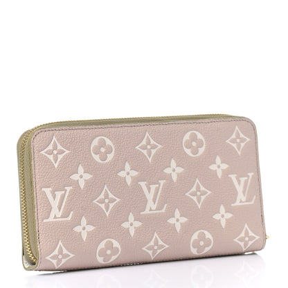 Louis Vuitton Empreinte Monogram Spring in the City Zippy Wallet Kaki Beige Cream 3 of 6