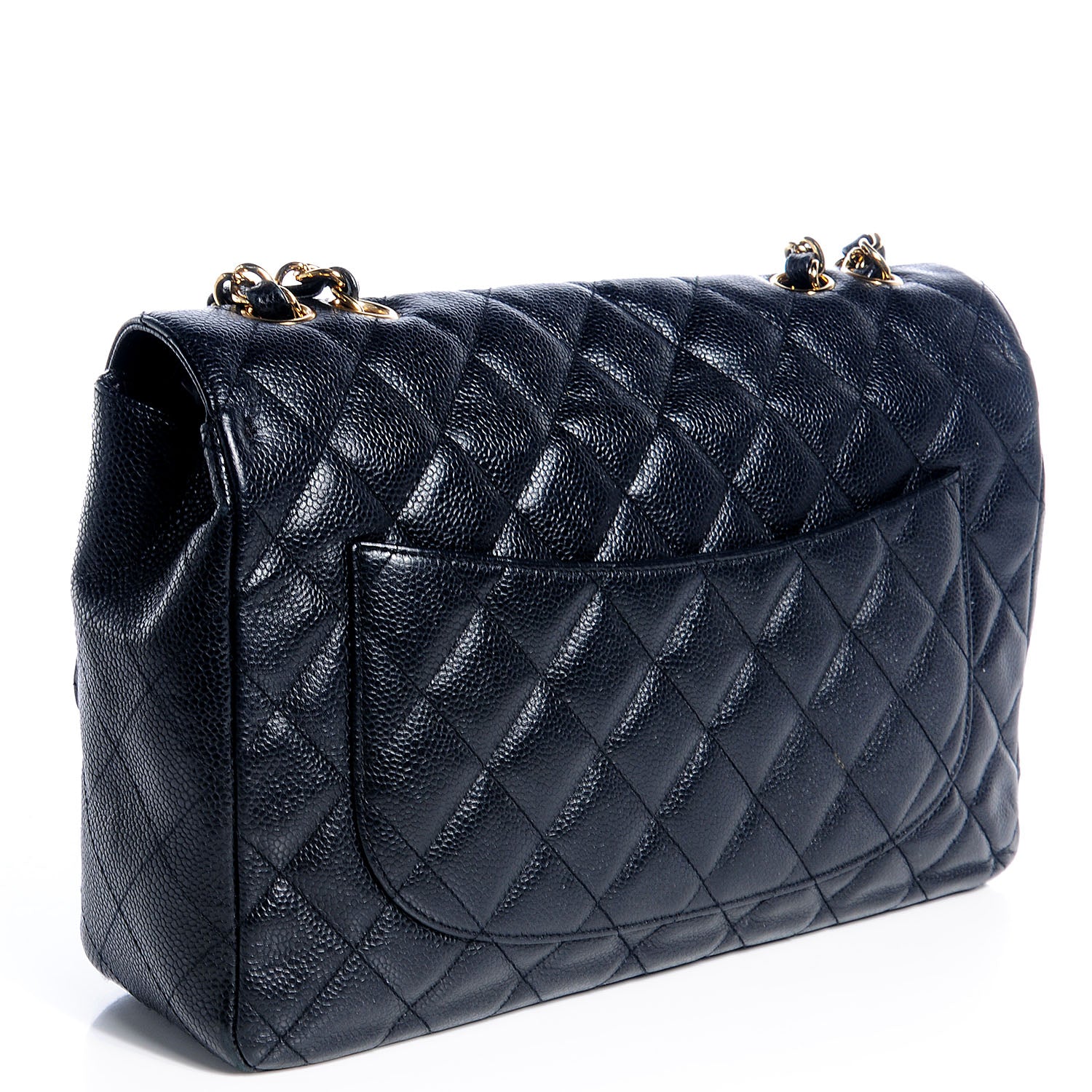 Chanel Caviar Jumbo Flap Black 3 of 9