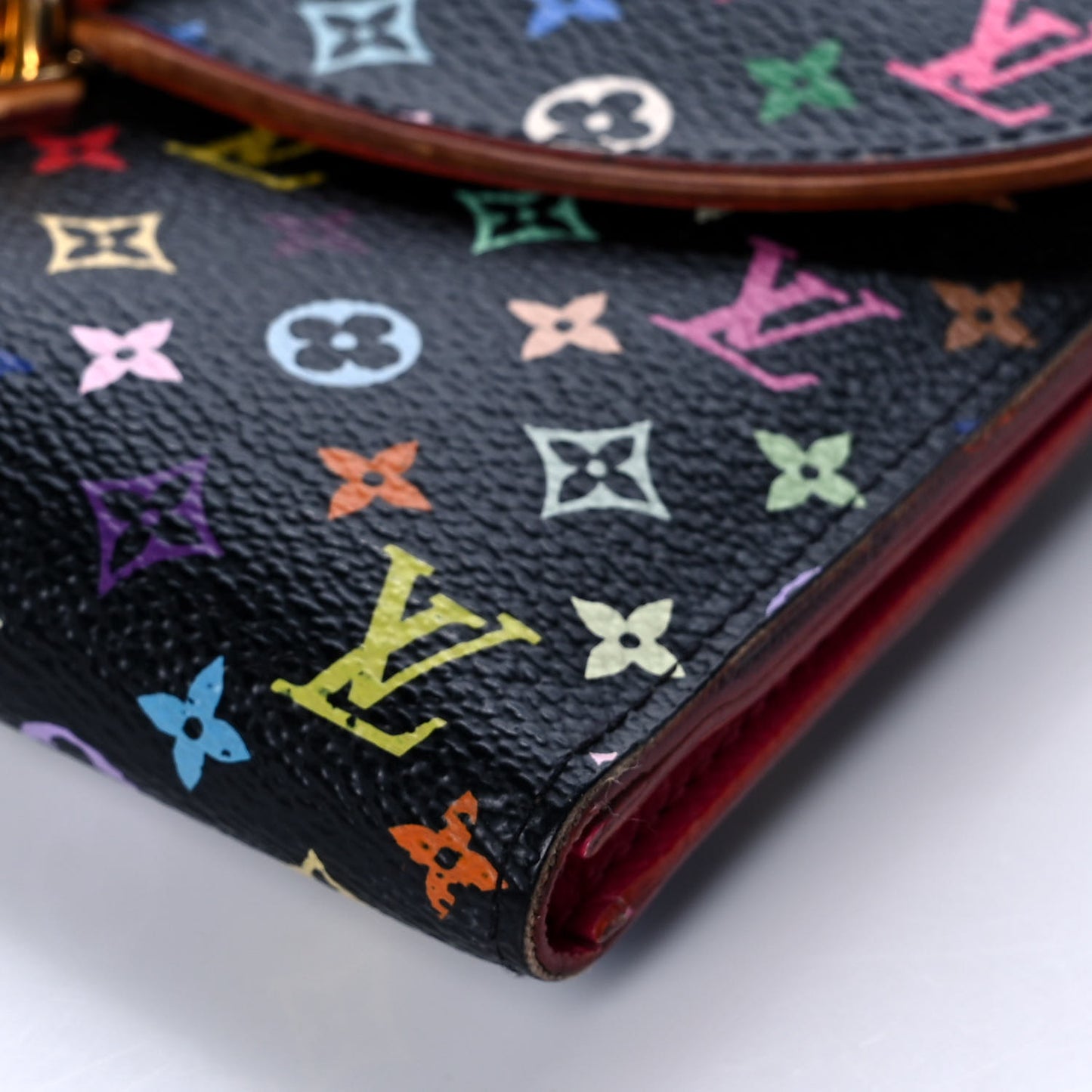 Monogram Multicolor Eugenie Wallet Black Grenade