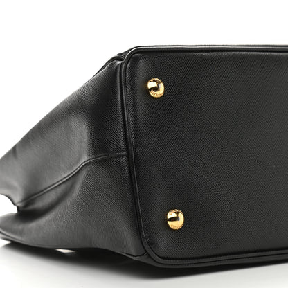 Prada Saffiano Lux Medium Tote Black 8 of 12
