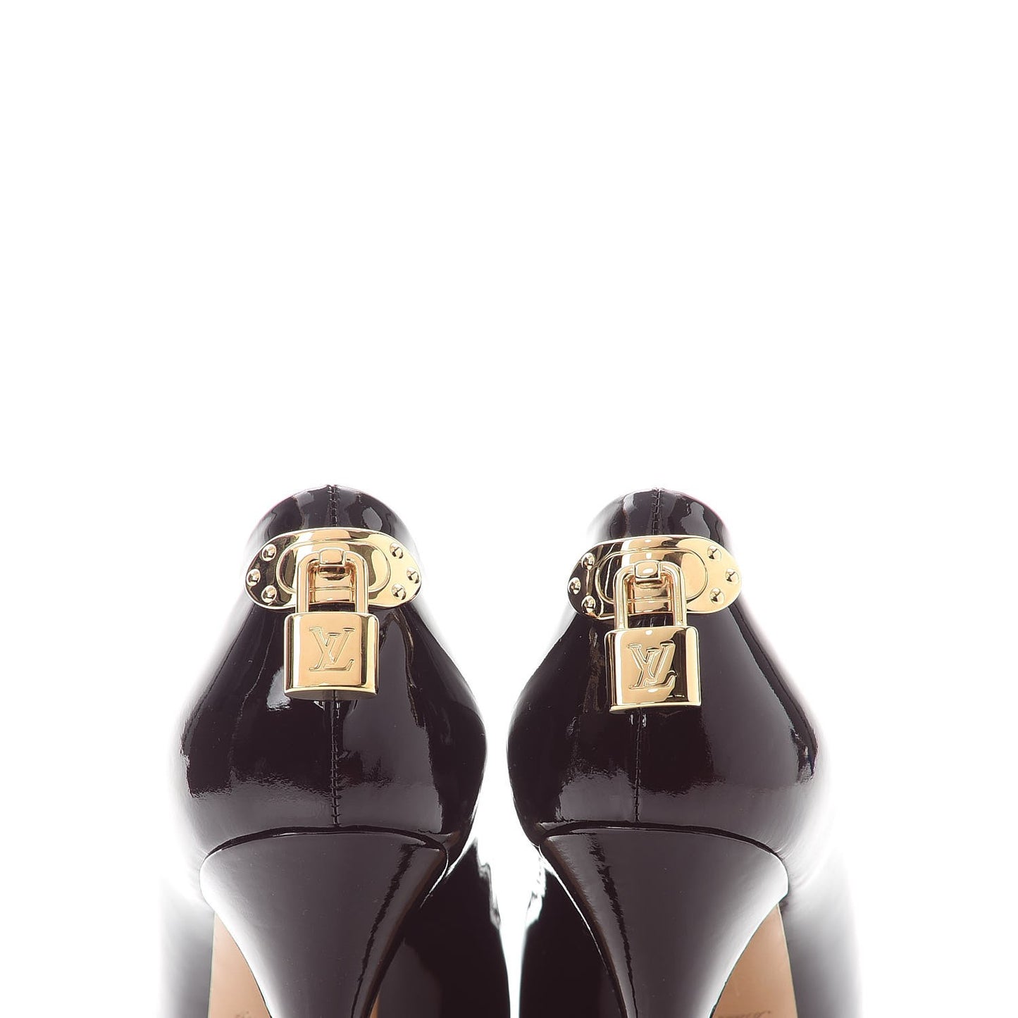 Patent Calfskin Oh Really Peep Toe Pumps 38 Amarante