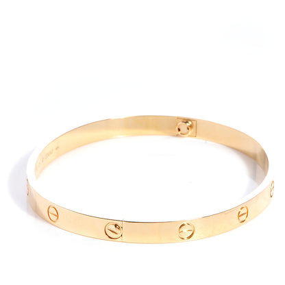 Cartier 18K Yellow Gold LOVE Bracelet 21 3 of 5