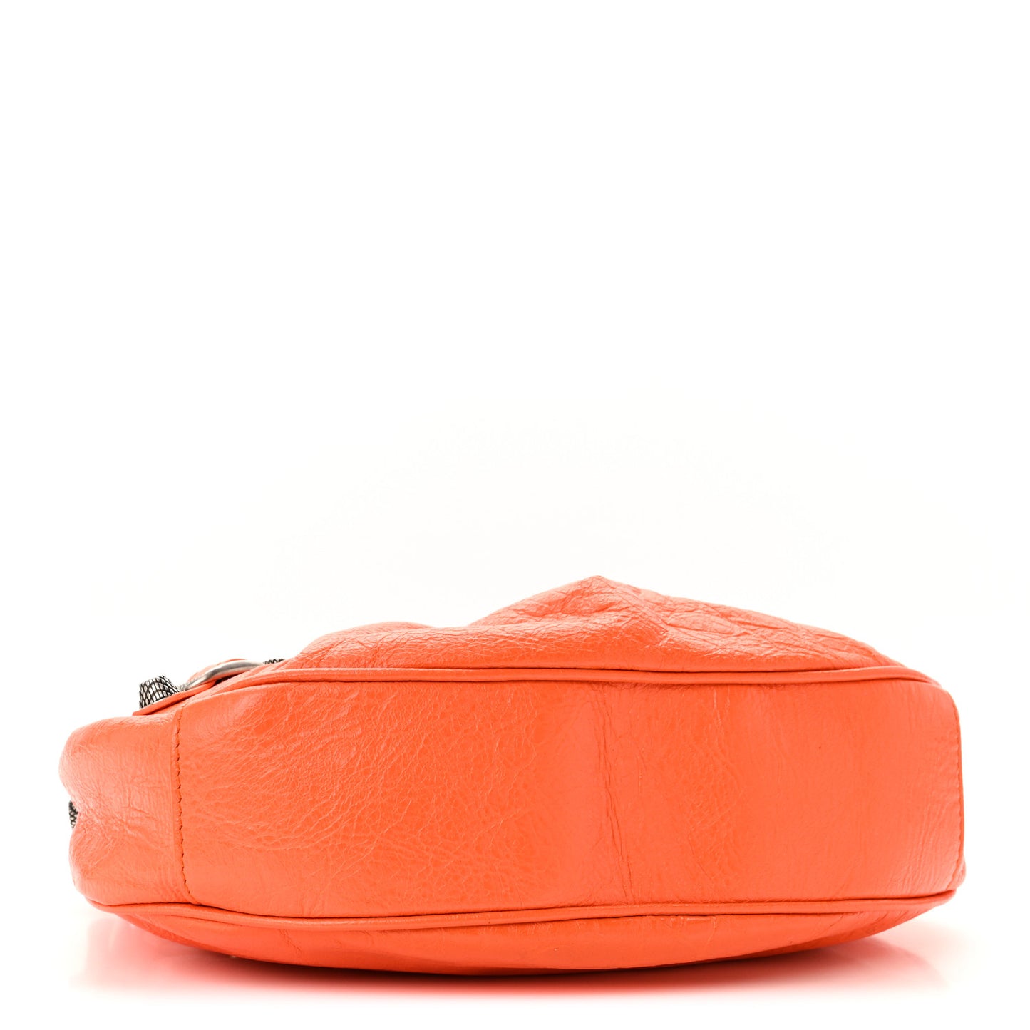Agneau Arena Le Cagole Shoulder Bag XS Orange