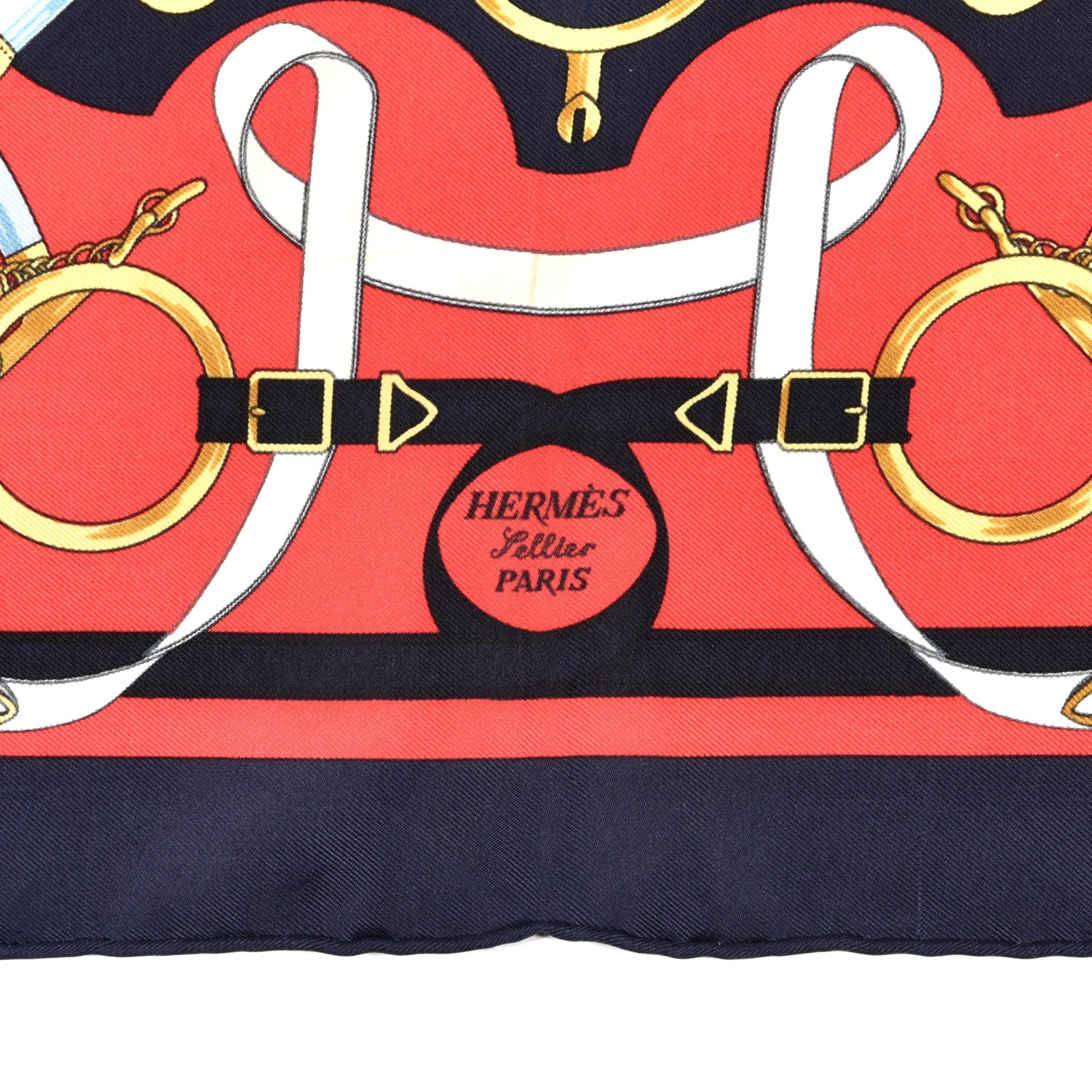 Hermes Silk Eperon D'Or Scarf 45 2 of 3