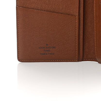Louis Vuitton Monogram Porte Valeurs Checkbook Wallet 6 of 12